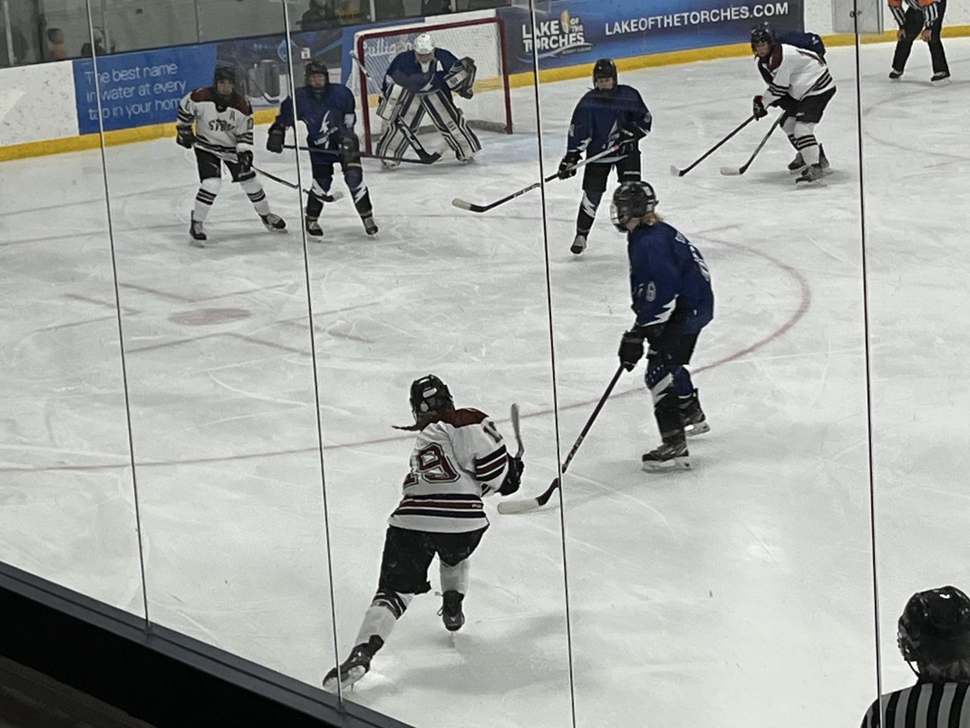 Tuesday HS sports round-up: Storm, East-Merrill and DCE fall in hockey openers while Marathon tops Newman in girls’ hoops.